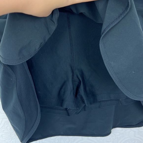 Nike Dri Fit Skort Skirt Shorts Black Tennis Golf Hiking Athletic Casual Large - Picture 4 of 7